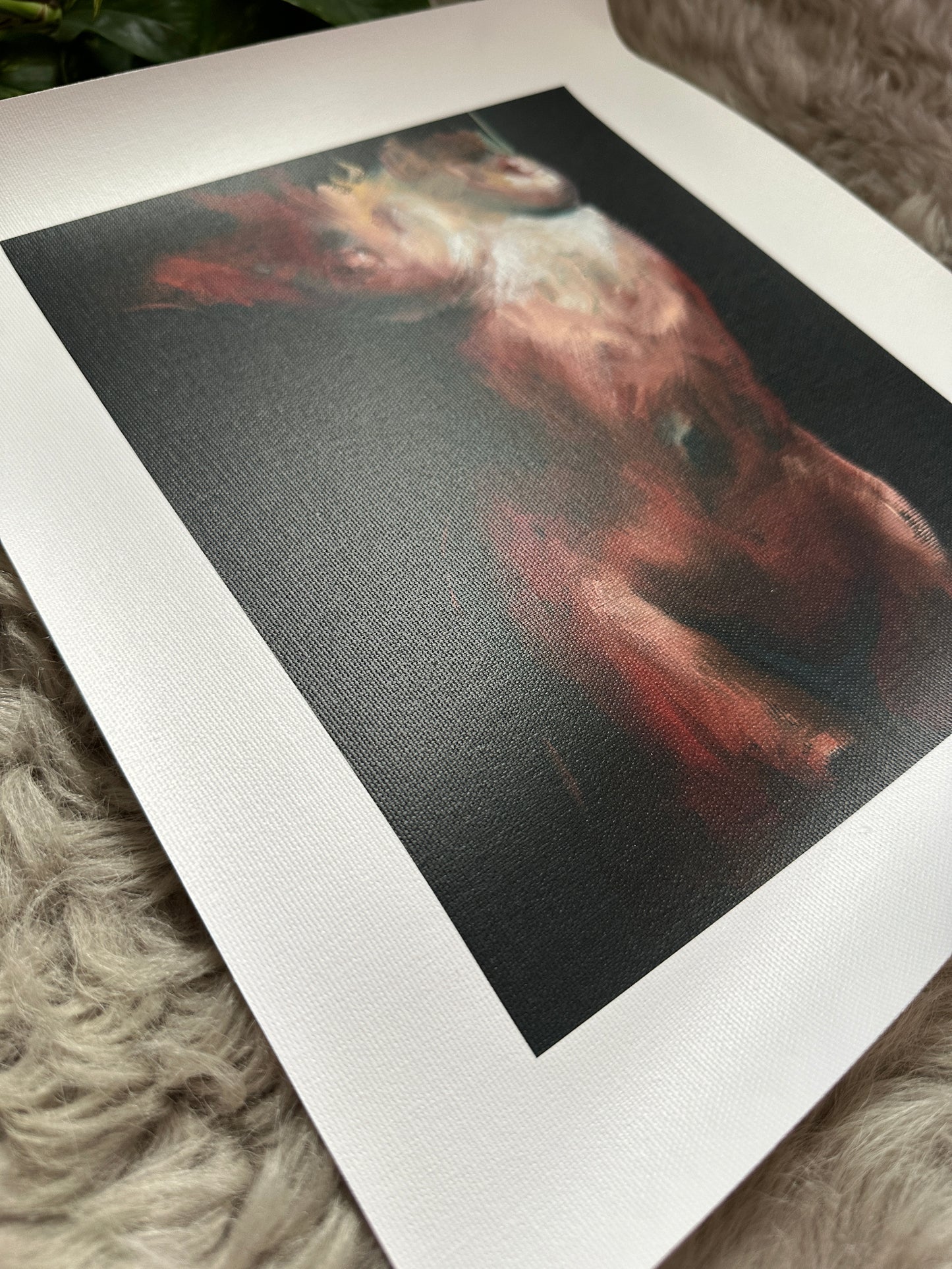 "Noir Eternity" - Fine Art Canvas Print