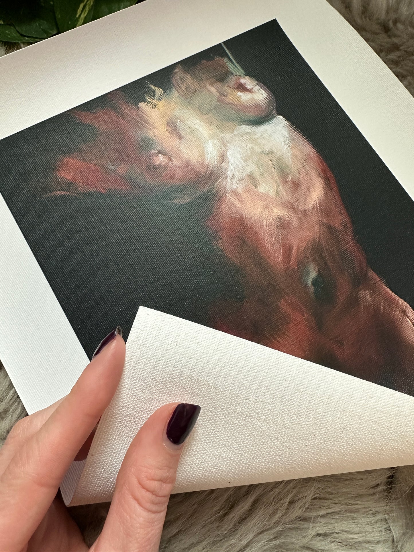 "Noir Eternity" - Fine Art Canvas Print