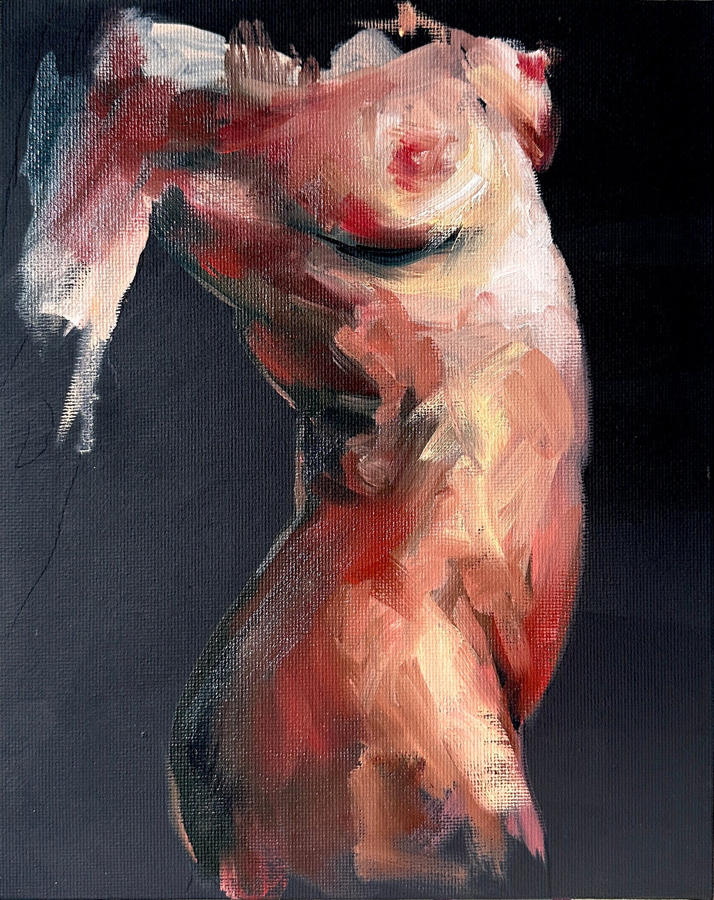"Embracing the Universe" - Original Oil Painting