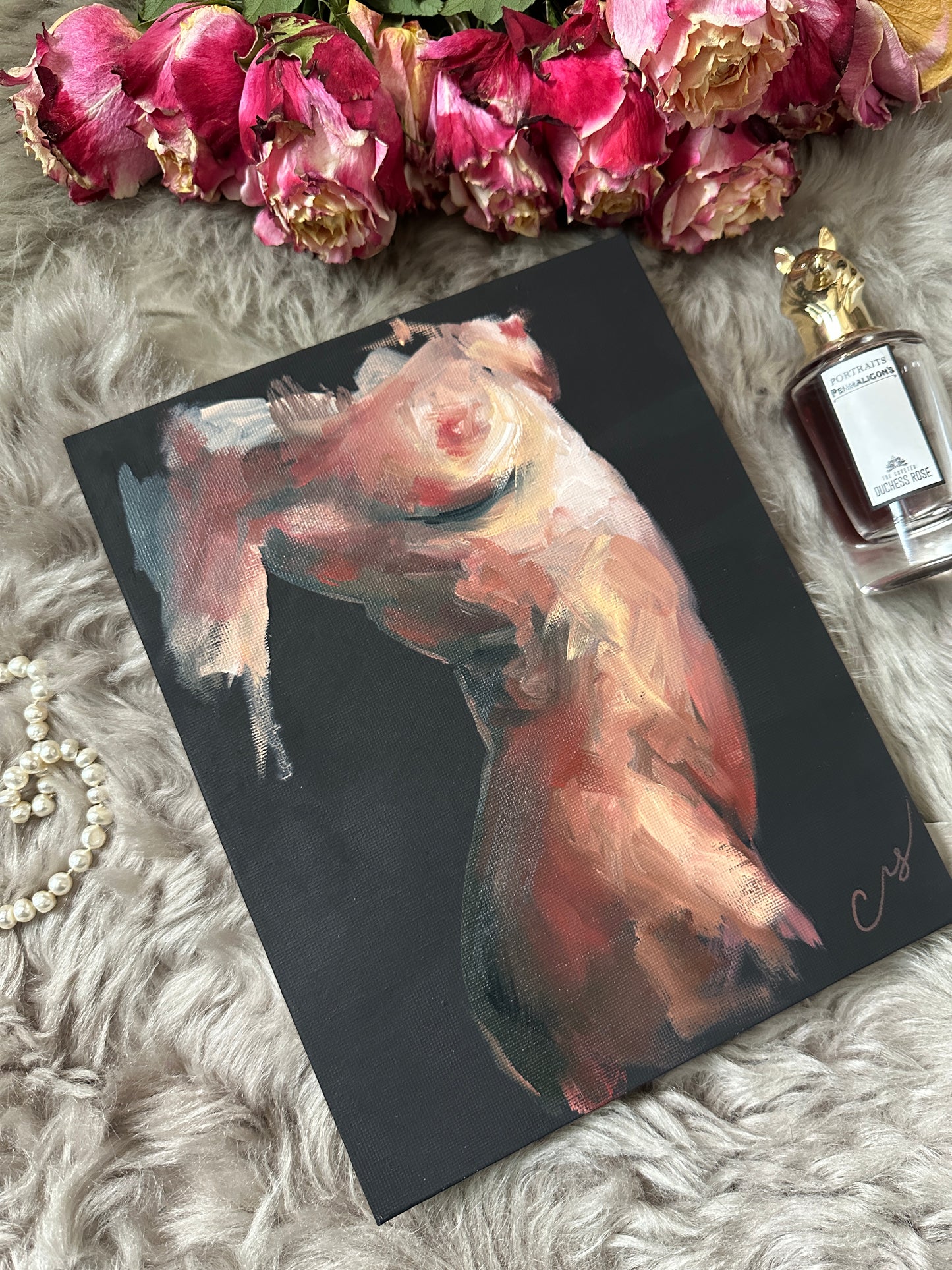 "Embracing the Universe" - Original Oil Painting