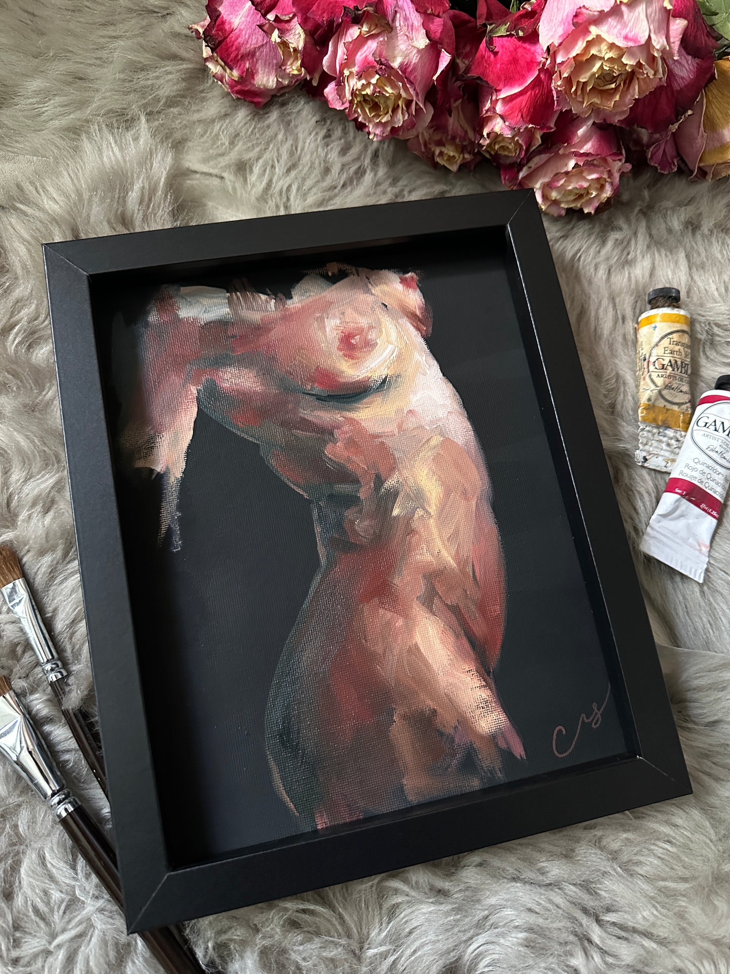 "Embracing the Universe" - Original Oil Painting
