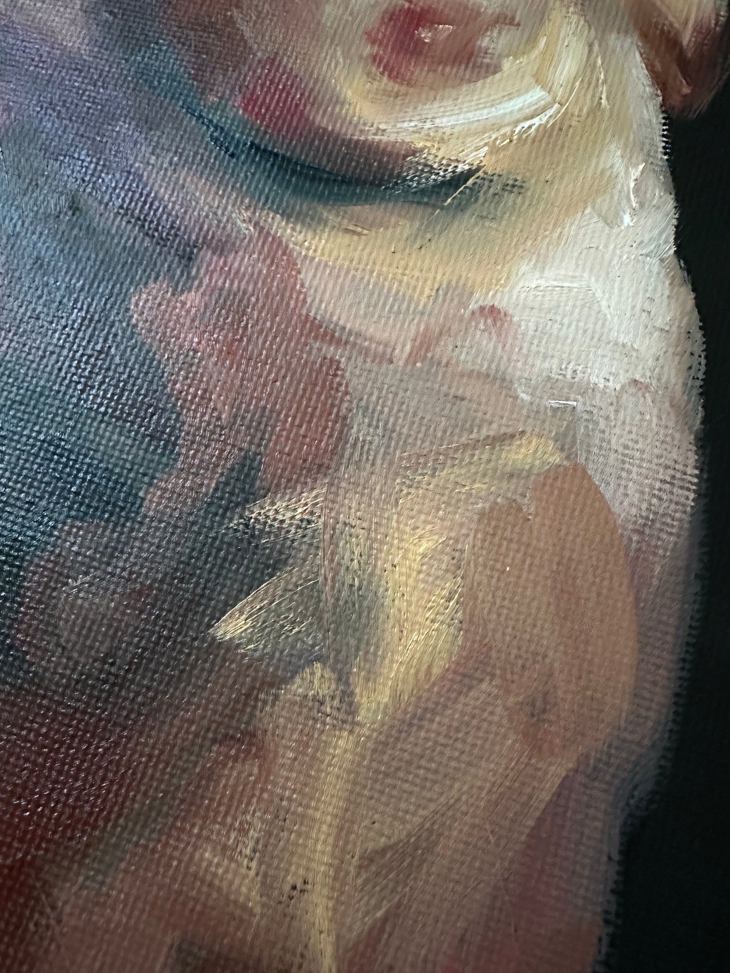"Embracing the Universe" - Original Oil Painting