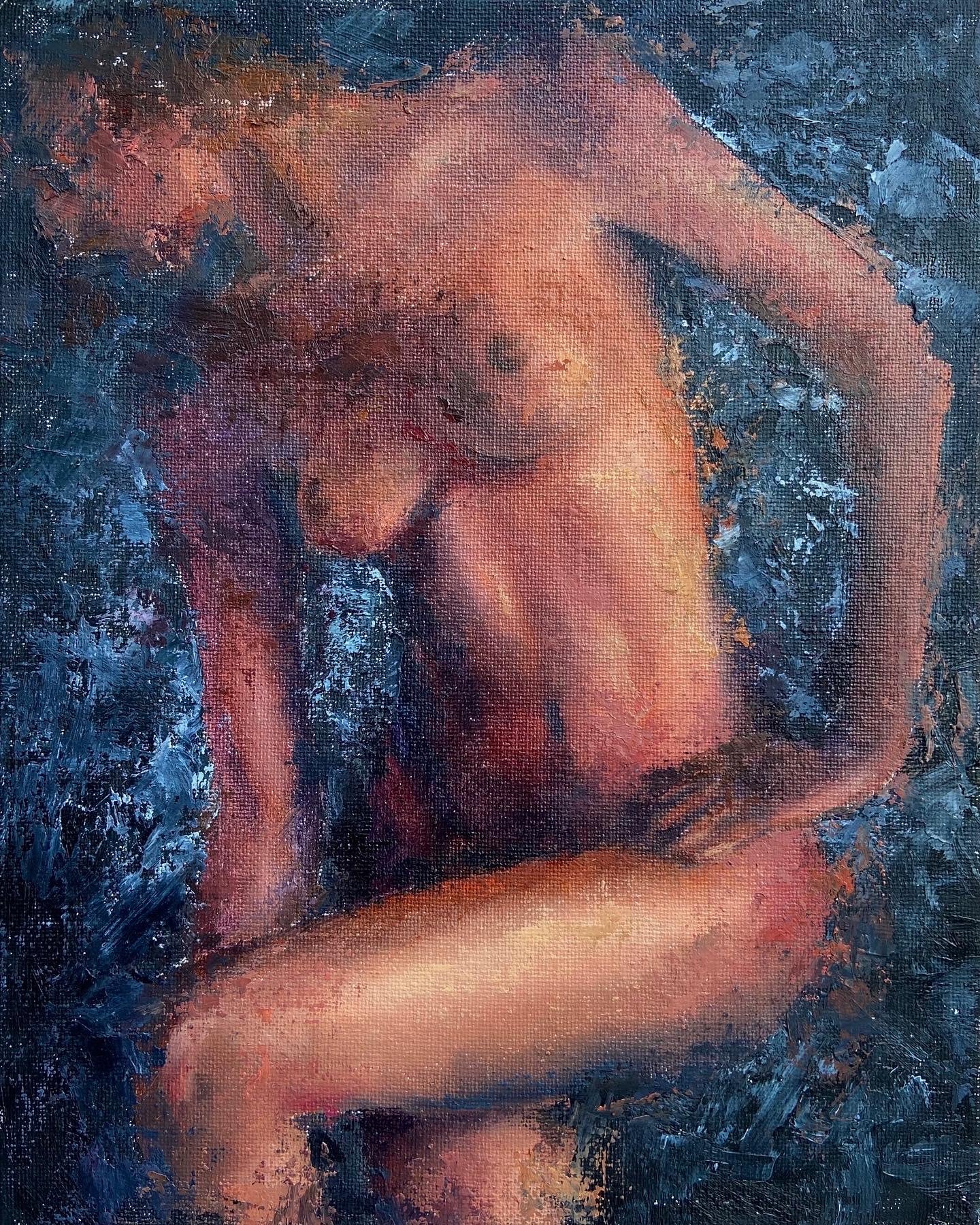 "Muse of Dance, Terpsichore, " - Original Oil Painting