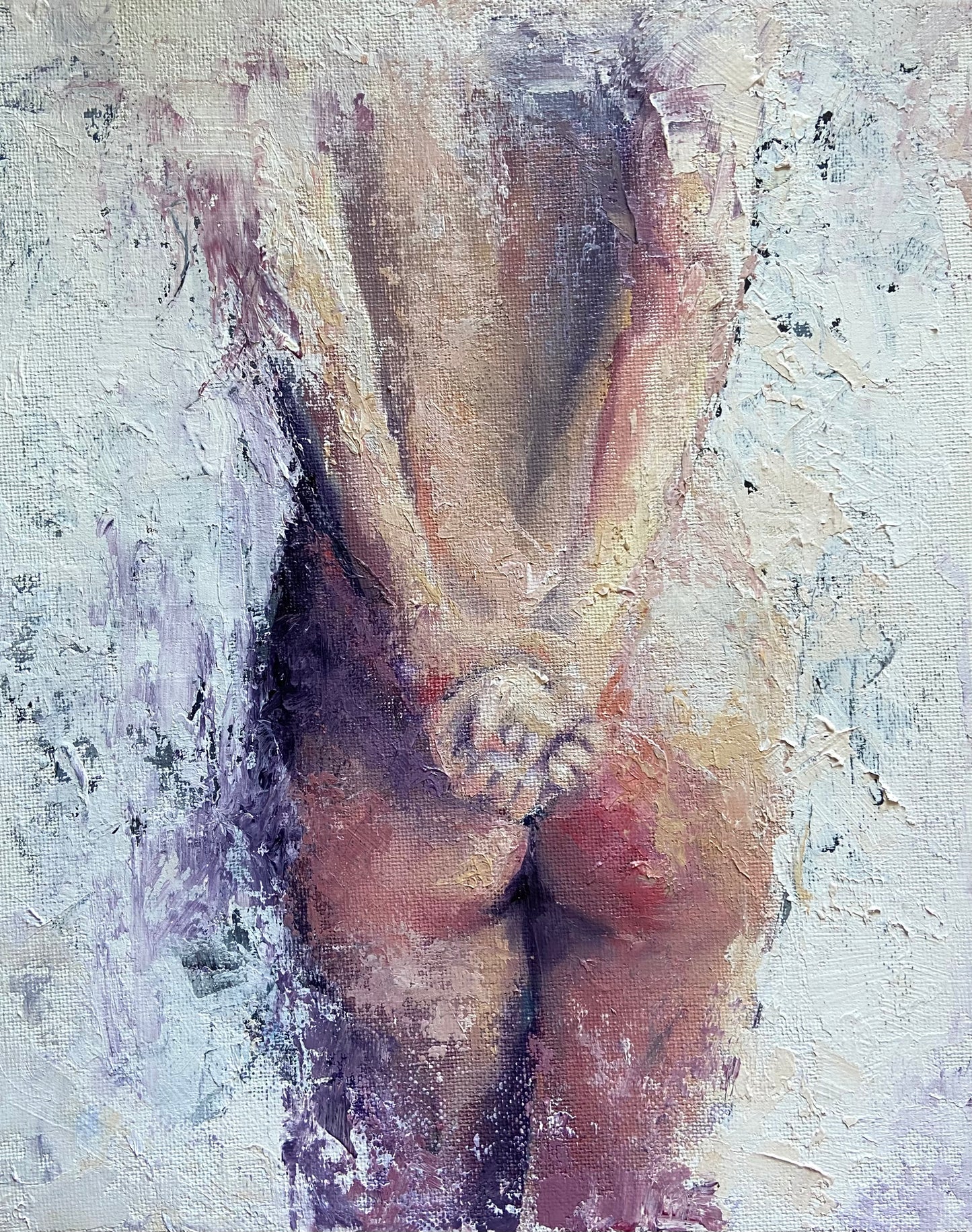 "Muse of History, Clio" - Original Oil Painting