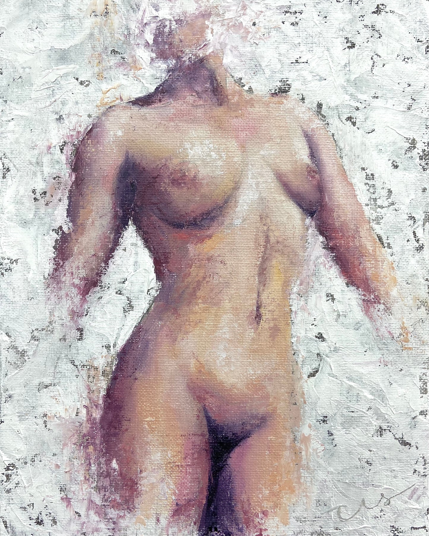 "Muse of Comedy, Tahlia" - Original Oil Painting