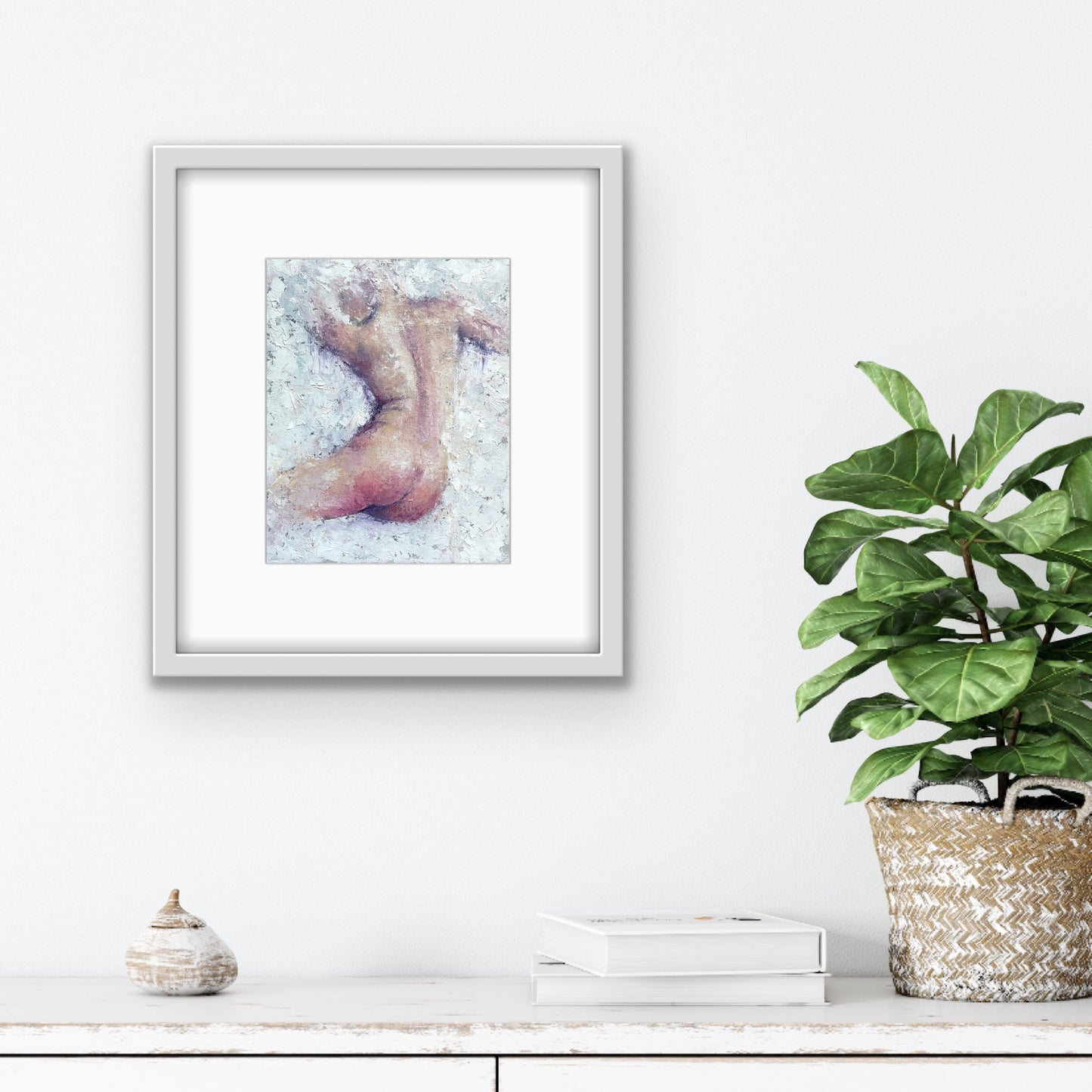 "Muse of Lyric Poetry, Euterpe" - Original Oil Painting