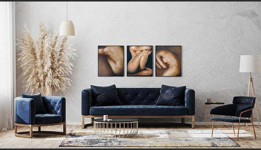 Elysian - Original-Figurative Fine Art-Fine Art Nude-Oil Painting-Original Art-Original Oil Painting-Fine Art Print-Giclee Print-Canvas Print-Paper Print- Canvas Art Print- Paper Art Print-Painting-Print-Cassidy Austin -Austin Studios