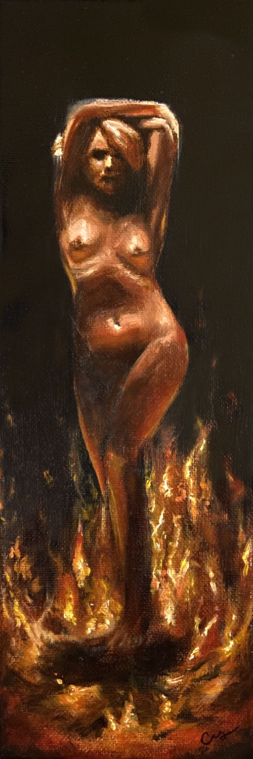 "Summoning" - Original Oil Painting