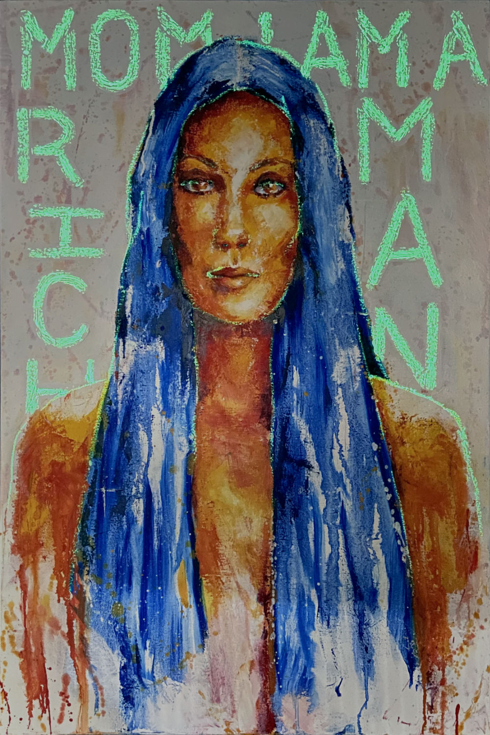 "I Am A Rich Man" - Original Oil Painting