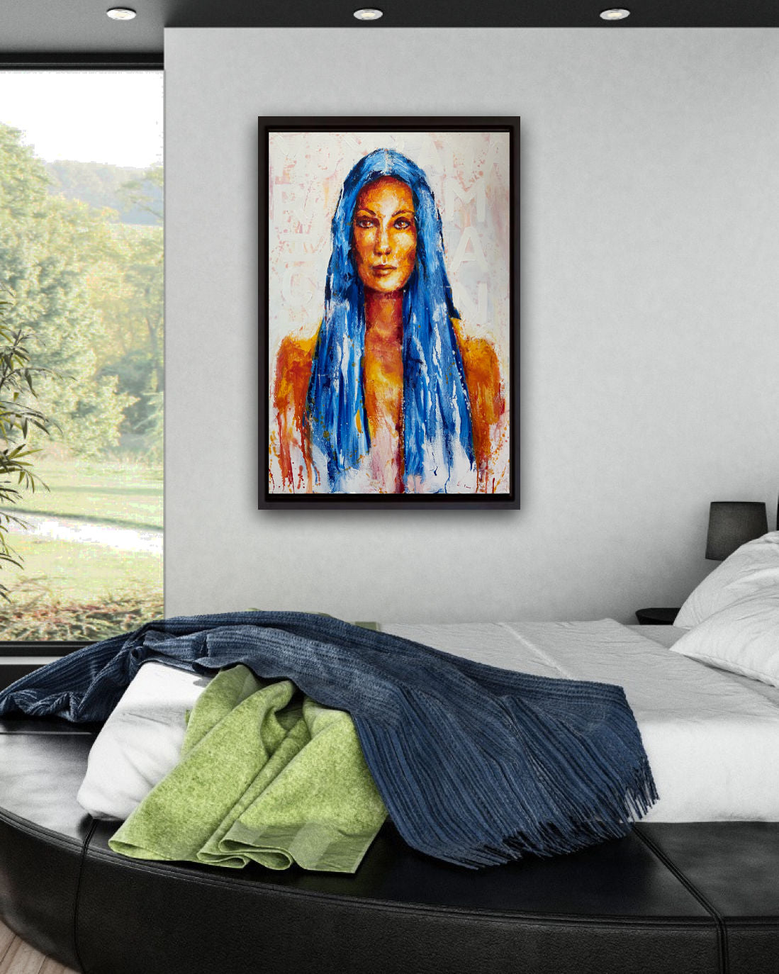 "I Am A Rich Man" - Original Oil Painting