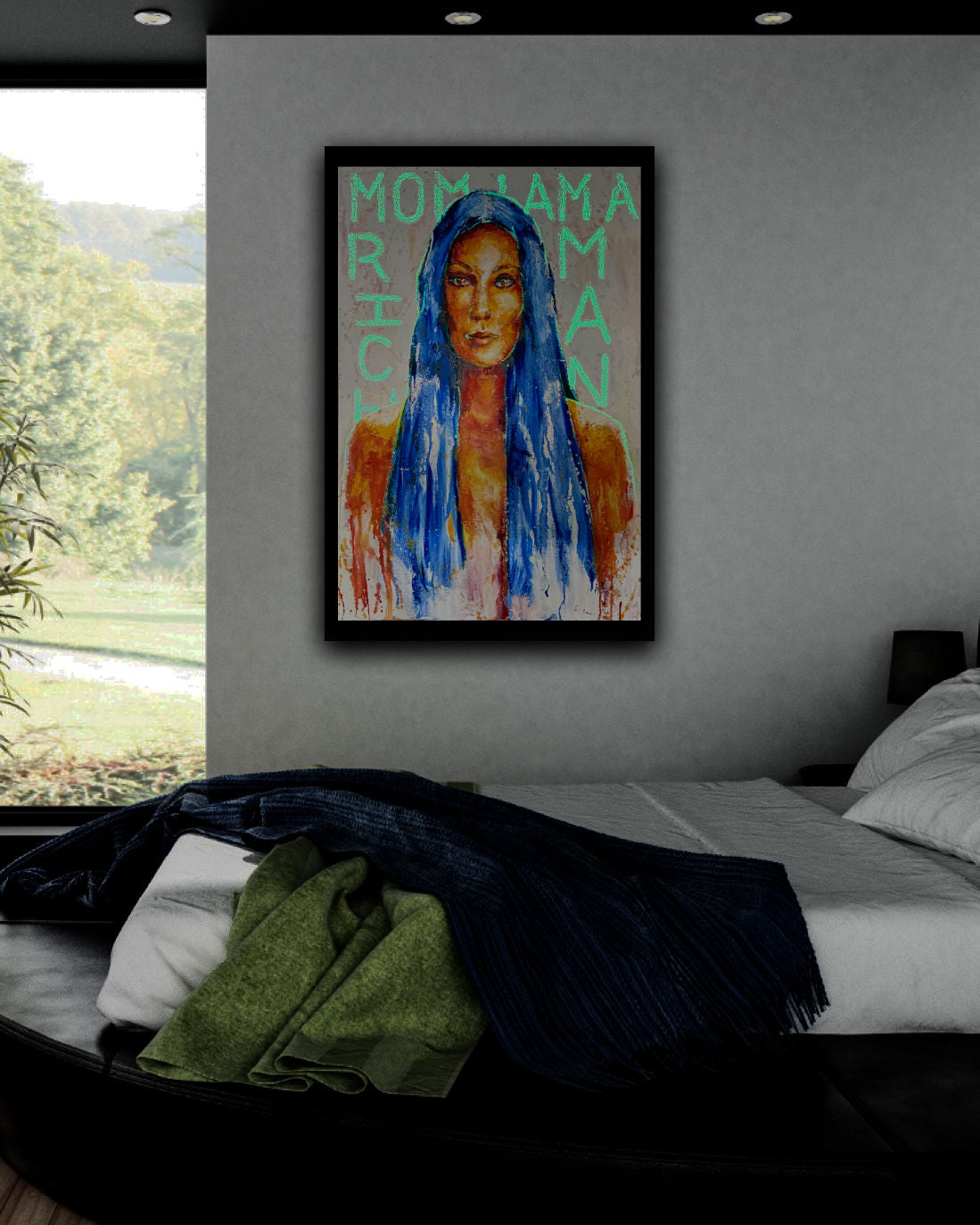 "I Am A Rich Man" - Original Oil Painting
