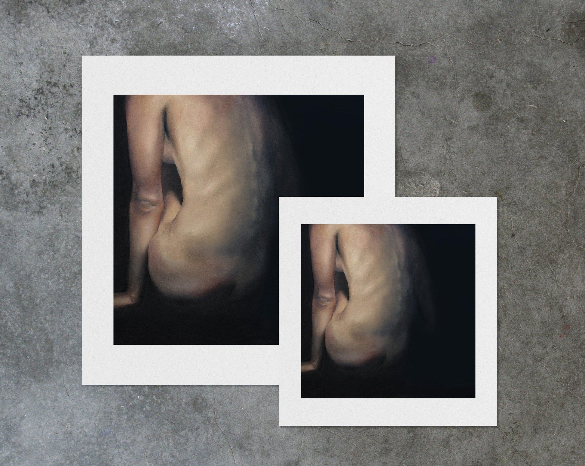 She is Done - Unmounted Print-Figurative Fine Art-Fine Art Nude-Oil Painting-Original Art-Original Oil Painting-Fine Art Print-Giclee Print-Canvas Print-Paper Print- Canvas Art Print- Paper Art Print-Painting-Print-Cassidy Austin -Austin Studios