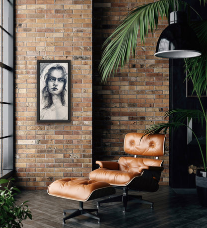 "Study in Coal Nº 1" - Original Oil Painting