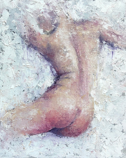 "Muse of Lyric Poetry, Euterpe" - Original Oil Painting