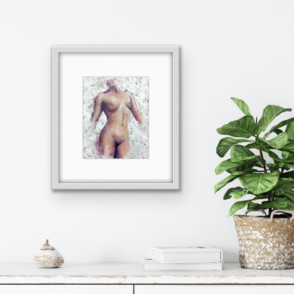 "Muse of Comedy, Tahlia" - Original Oil Painting
