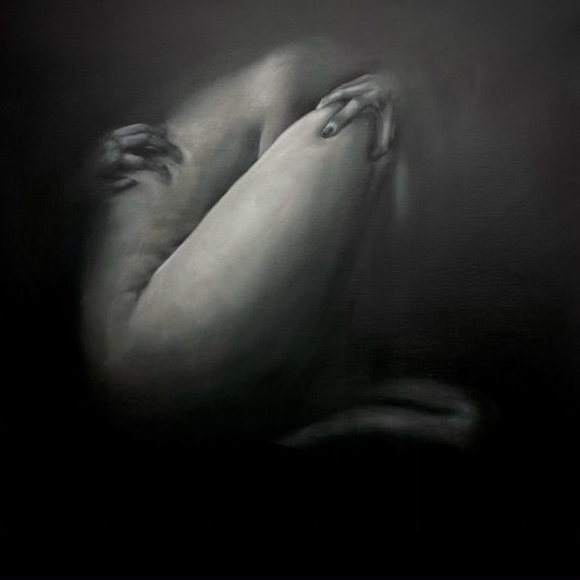 Captive - Original-Figurative Fine Art-Fine Art Nude-Oil Painting-Original Art-Original Oil Painting-Fine Art Print-Giclee Print-Canvas Print-Paper Print- Canvas Art Print- Paper Art Print-Painting-Print-Cassidy Austin -Austin Studios