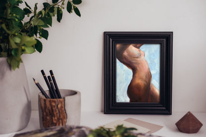 "Petite Nude, Celeste" - Original Oil Painting