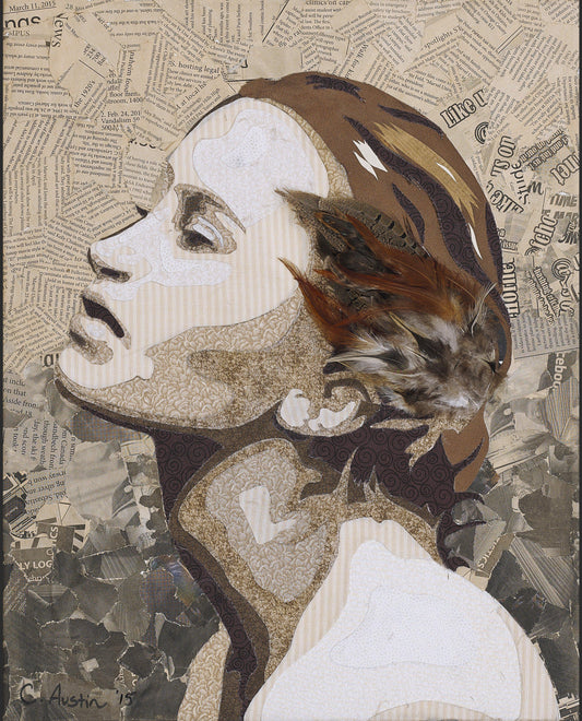 Fabric of a Woman Diptych pt1 - Original-Figurative Fine Art-Fine Art Nude-Oil Painting-Original Art-Original Oil Painting-Fine Art Print-Giclee Print-Canvas Print-Paper Print- Canvas Art Print- Paper Art Print-Painting-Print-Cassidy Austin -Austin Studios