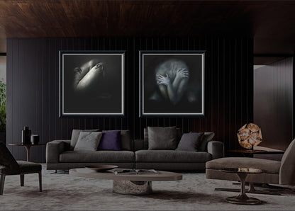 The Dweller - Original-Figurative Fine Art-Fine Art Nude-Oil Painting-Original Art-Original Oil Painting-Fine Art Print-Giclee Print-Canvas Print-Paper Print- Canvas Art Print- Paper Art Print-Painting-Print-Cassidy Austin -Austin Studios