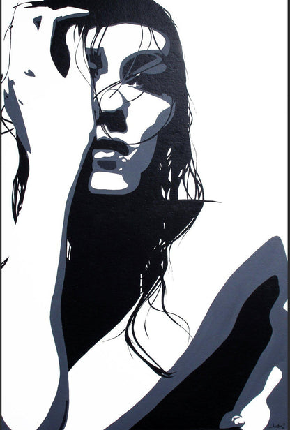 Vanity - Original-Figurative Fine Art-Fine Art Nude-Oil Painting-Original Art-Original Oil Painting-Fine Art Print-Giclee Print-Canvas Print-Paper Print- Canvas Art Print- Paper Art Print-Painting-Print-Cassidy Austin -Austin Studios